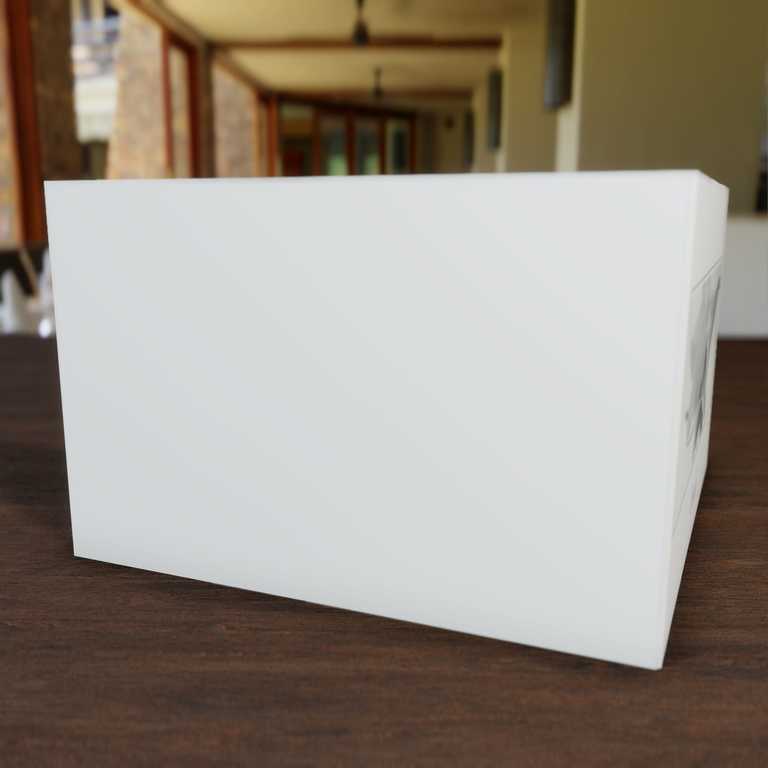 † Beileidskarten Lilie_liegend Querklapp TrauerDruckPortal