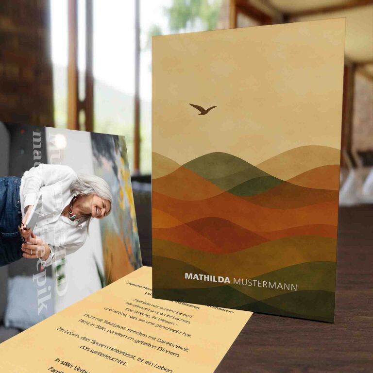 Lebensfeierkarten Ruhe