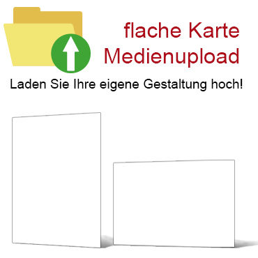 Flache Karte PDF-Upload
